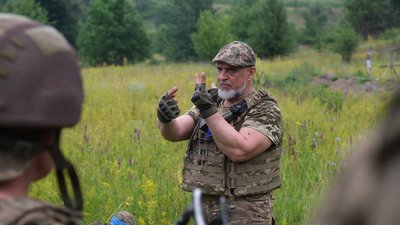 Інструктор 158 ОМБр Барон розповів про службу на Сумщині