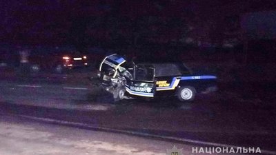 У ДТП в Одеській області травмувався поліцейський