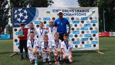 Черкаська дитяча команда здобула третє місце дитячої Ліги чемпіонів Черкаська дитяча команда здобула третє місце дитячої Ліги чемпіонів
