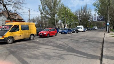 В Одесі через ремонт дороги утворився затор В Одесі через ремонт дороги утворився затор