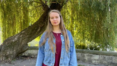 Юліана Нестерович, авторка роману "Казка про червоного змія" з Тернопільщини