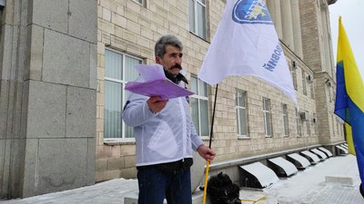 У Черкасах страйкують проти підвищення тарифів на газ У Черкасах страйкують проти підвищення тарифів на газ