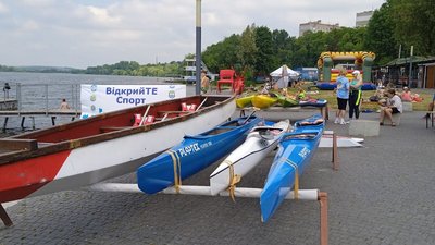 На набережній тернопільського ставу відбулися спортивні заходи На набережній тернопільського ставу відбулися спортивні заходи