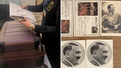 П'ять старовинних листівок із зображенням Гітлера вилучили закарпатські митники