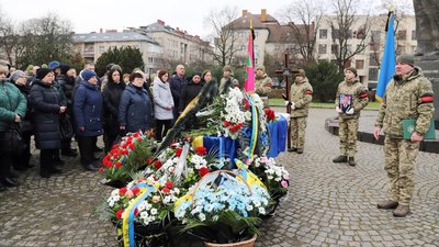 В Ужгороді попрощалися із полеглим захисником Василем Данилом