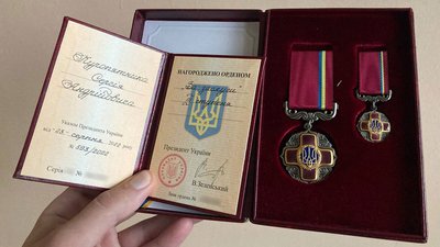 "За заслуги". Президент нагородив відеоператора Суспільне Миколаїв орденом "За заслуги". Президент нагородив відеоператора Суспільне Миколаїв орденом