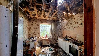 За добу на Миколаївщині через обстріли російськими військами сталися чотири пожежі — ДСНС