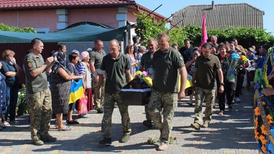 Прощання з загиблим захисником з Одещини, 16 серпня 2025 рік