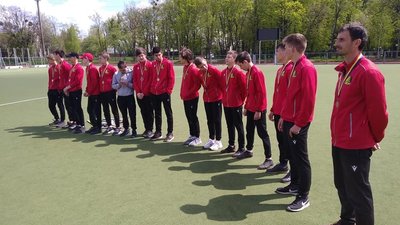Команда Сумщини виборола "бронзу" чемпіонату України з хокею на траві Команда Сумщини виборола "бронзу" чемпіонату України з хокею на траві