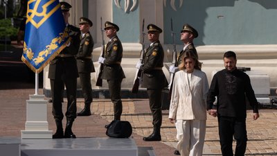 Володимир Зеленський, Олена Зеленська