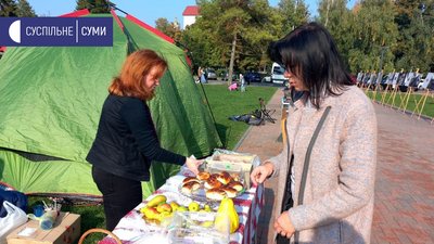 П'ятиріччя "Пласту" в Сумах відзначили святом на Театральній площі