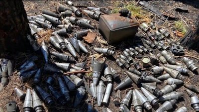 На деокупованій Київщині вибухотехніки з Дніпропетровщини знищили 13 тисяч російських снарядів