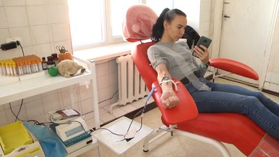 "Тиждень благодійності" в Житомирському центрі крові – серед донорів влаштують розіграш подарунків "Тиждень благодійності" в Житомирському центрі крові – серед донорів влаштують розіграш подарунків