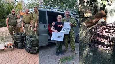Волонтерка з Тернополя передала військовослужбовцям квадрокоптери