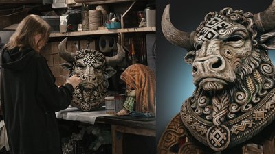 Як у Рівному створюють костюми міфічних істот