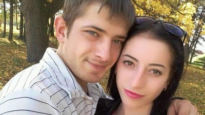 Микола Мурміль з дружиною Микола Мурміль з дружиною