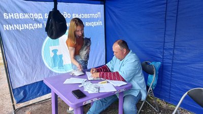У Полтаві планово щеплюють тварин від сказу У Полтаві планово щеплюють тварин від сказу