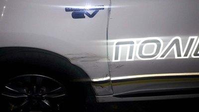 На Рівненщині нетверезий водій в'їхав у поліцейське авто На Рівненщині нетверезий водій в'їхав у поліцейське авто