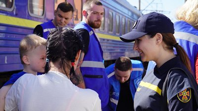 На Закарпаття 17 вересня прибув евакуаційний потяг із Дніпропетровської області
