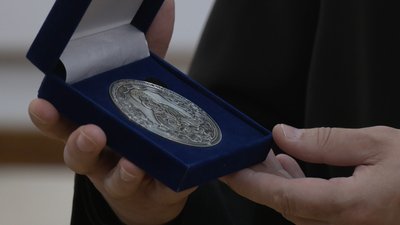 Медаль, яку подарували краєзнавчому музею Медаль, яку подарували краєзнавчому музею