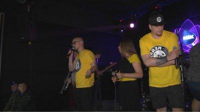 Луцький гурт "Флайза" разом із нацгвардійцями записали спільну пісню Луцький гурт "Флайза" разом із нацгвардійцями записали спільну пісню