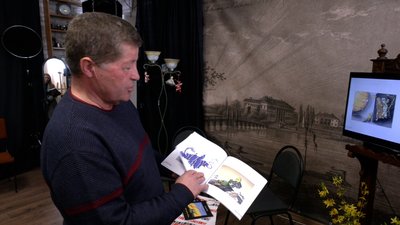 "Карикатурою проти війни": у Рівному презентували альбом сатиричних сюжетів Віктора Голуба "Карикатурою проти війни": у Рівному презентували альбом сатиричних сюжетів Віктора Голуба