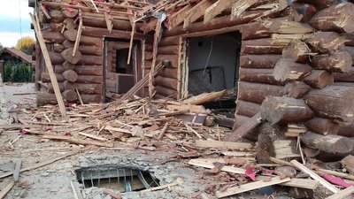 обстріл Нікополя