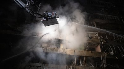 обстріл Києва 13 жовтня 2026 та в ніч на 14 жовтня 2026, будинок Деснянський район
