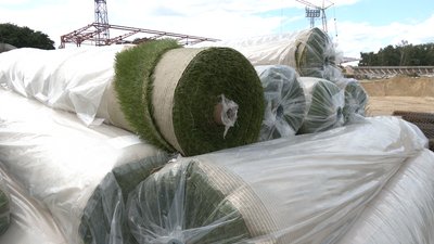 На "Авангарді" у Рівному готуються вкладати футбольний газон. Як проходить реконструкція На "Авангарді" у Рівному готуються вкладати футбольний газон. Як проходить реконструкція