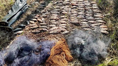 Наловив риби на понад 220 тисяч гривень: поліція Київщини спіймала браконьєра