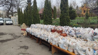 На Тернопільщині триває акція "Великодній кошик" На Тернопільщині триває акція "Великодній кошик"