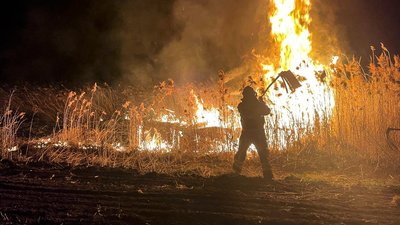 На Черкащині за добу тричі ліквідували пожежі сухої рослинності На Черкащині за добу тричі ліквідували пожежі сухої рослинності