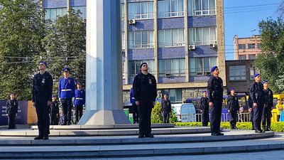 У Дніпрі провели урочистості до Дня Державного Прапора України