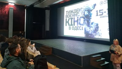 Кадр зі стрічки «Сова» з «Тижня воєнного кіно» в Одесі