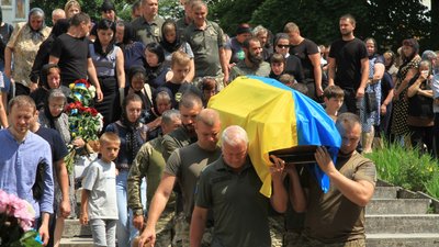 Прощання із захисником Василем Марковичем