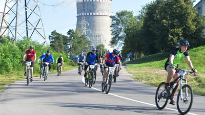 На Рівненщині відбувся веломарафон на 100 кілометрів На Рівненщині відбувся веломарафон на 100 кілометрів