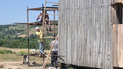 Вітряк зі столітньою історією відновлюють на Черкащині Вітряк зі столітньою історією відновлюють на Черкащині