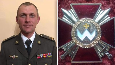 Військового з Хмельниччини, який загинув на Сході, нагородили орденом