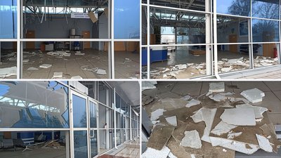 П’ять місяців після ракетного удару. Який вигляд має ангар авіакомпанії у Кропивницькому П’ять місяців після ракетного удару. Який вигляд має ангар авіакомпанії у Кропивницькому
