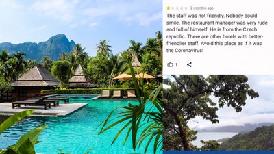 Тайський готель судиться з американцем через негативний відгук на Tripadvisor