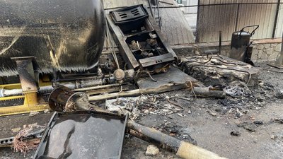Пожежа на АЗС у Кременчуці: що відомо Пожежа на АЗС у Кременчуці: що відомо