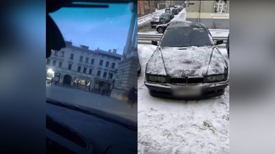 Катався перед оперним театром у Львові