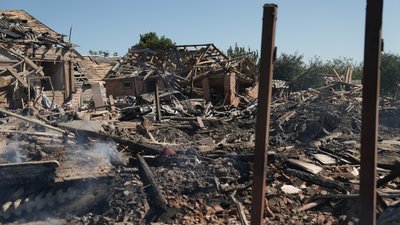 Наслідки атаки по Битиці на Сумщині 12 вересня 2025 рік.