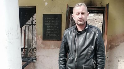 В тимчасово окупованому Старобільську зафарбували мурали