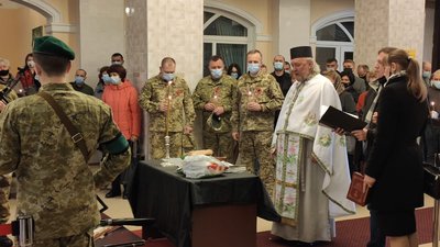 На Одещині попрощалися з прикордонником Костянтином Коняєвим На Одещині попрощалися з прикордонником Костянтином Коняєвим