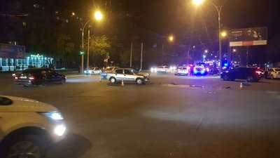 У Сумах на перехресті Харківської та Лушпи сталася аварія
