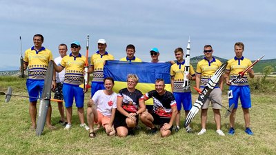 Українські спортсмени-ракетомоделісти