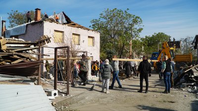 Обухівка після ракетного удару