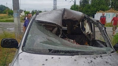 авто, наслідки влучання