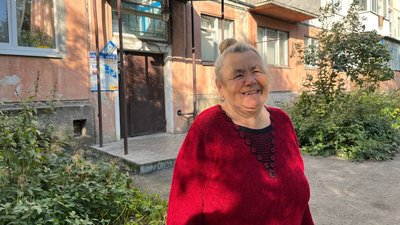 Галина Комаревич, жителька Тернополя Галина Комаревич, жителька Тернополя